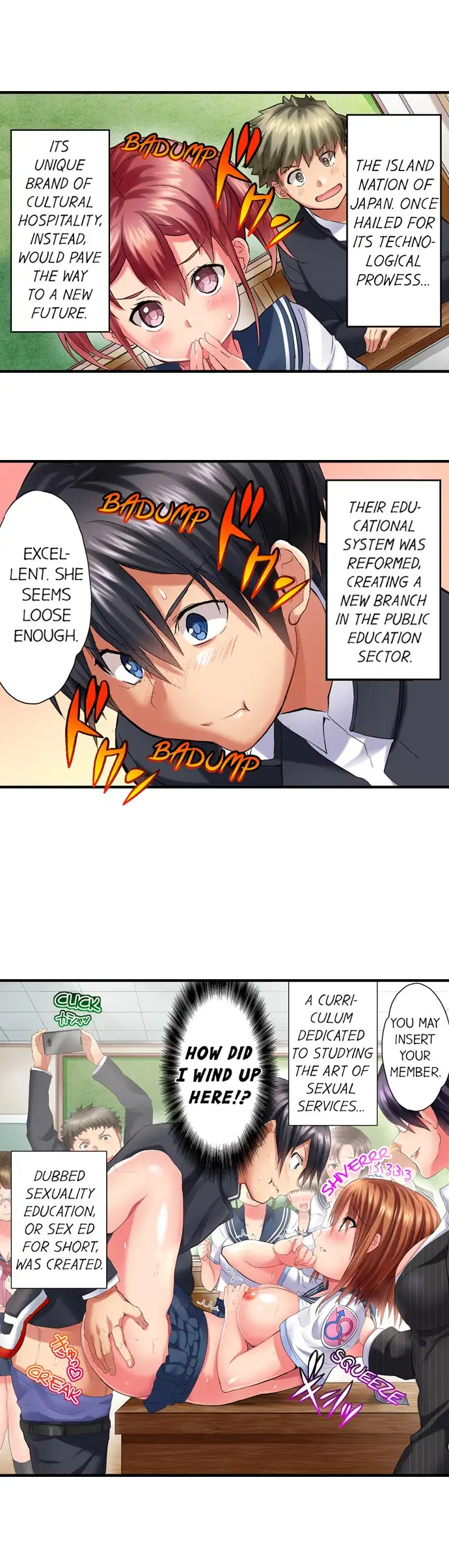 Welcome To Open Sex Class ~Class 1-H’s Sex Workshop~ Chapter 1 Page 2