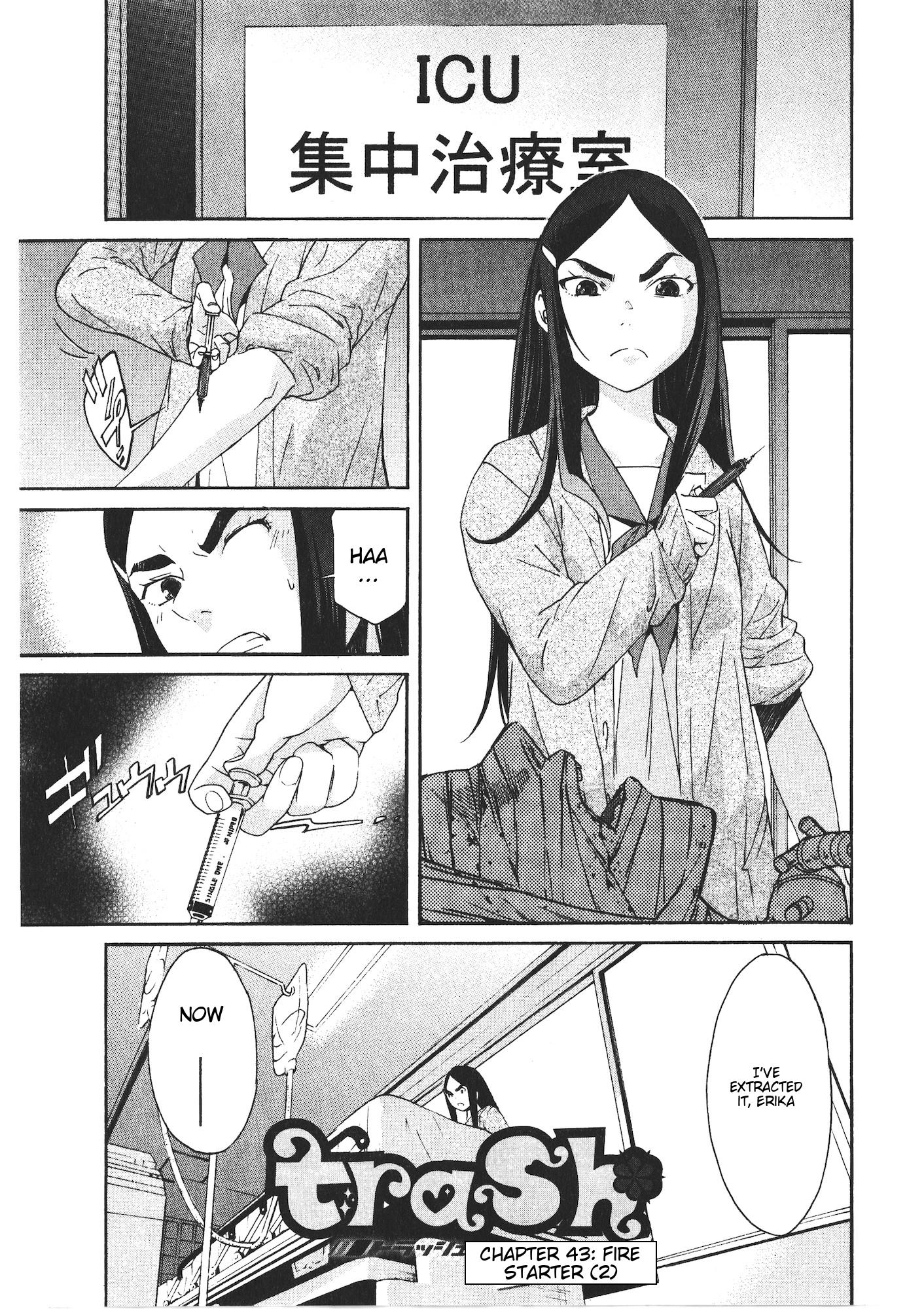 Trash. Chapter 43: Fire Starter (2) Page 1