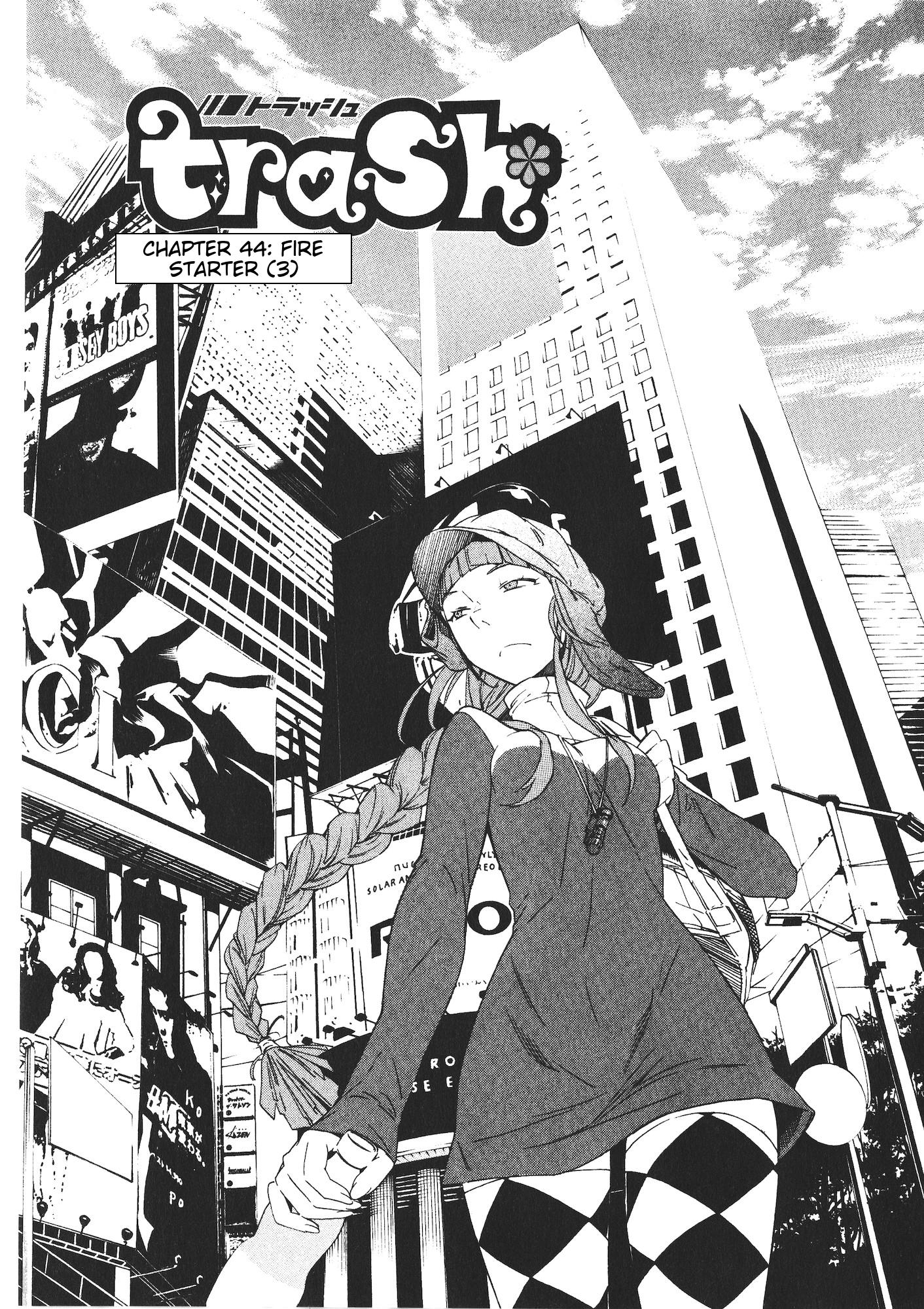 Trash. Chapter 44: Fire Starter (3) Page 1