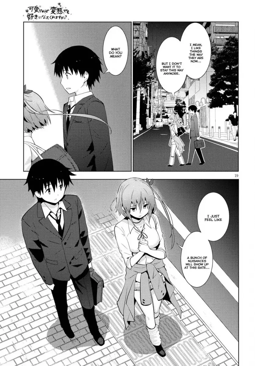 Kawaikereba Hentai demo Suki ni Natte Kuremasu ka? Chapter 10 Page 19