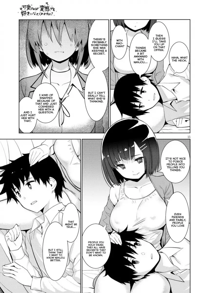 Kawaikereba Hentai demo Suki ni Natte Kuremasu ka? Chapter 11 Page 15