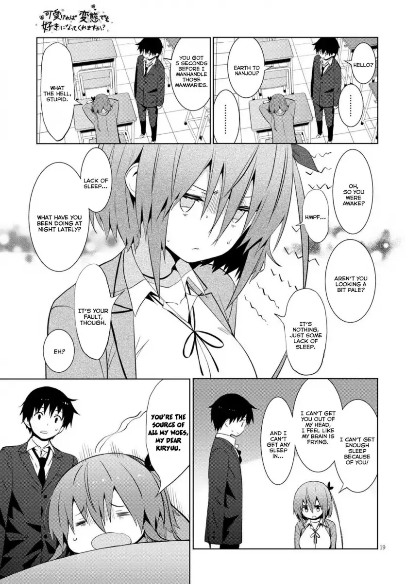 Kawaikereba Hentai demo Suki ni Natte Kuremasu ka? Chapter 11 Page 19