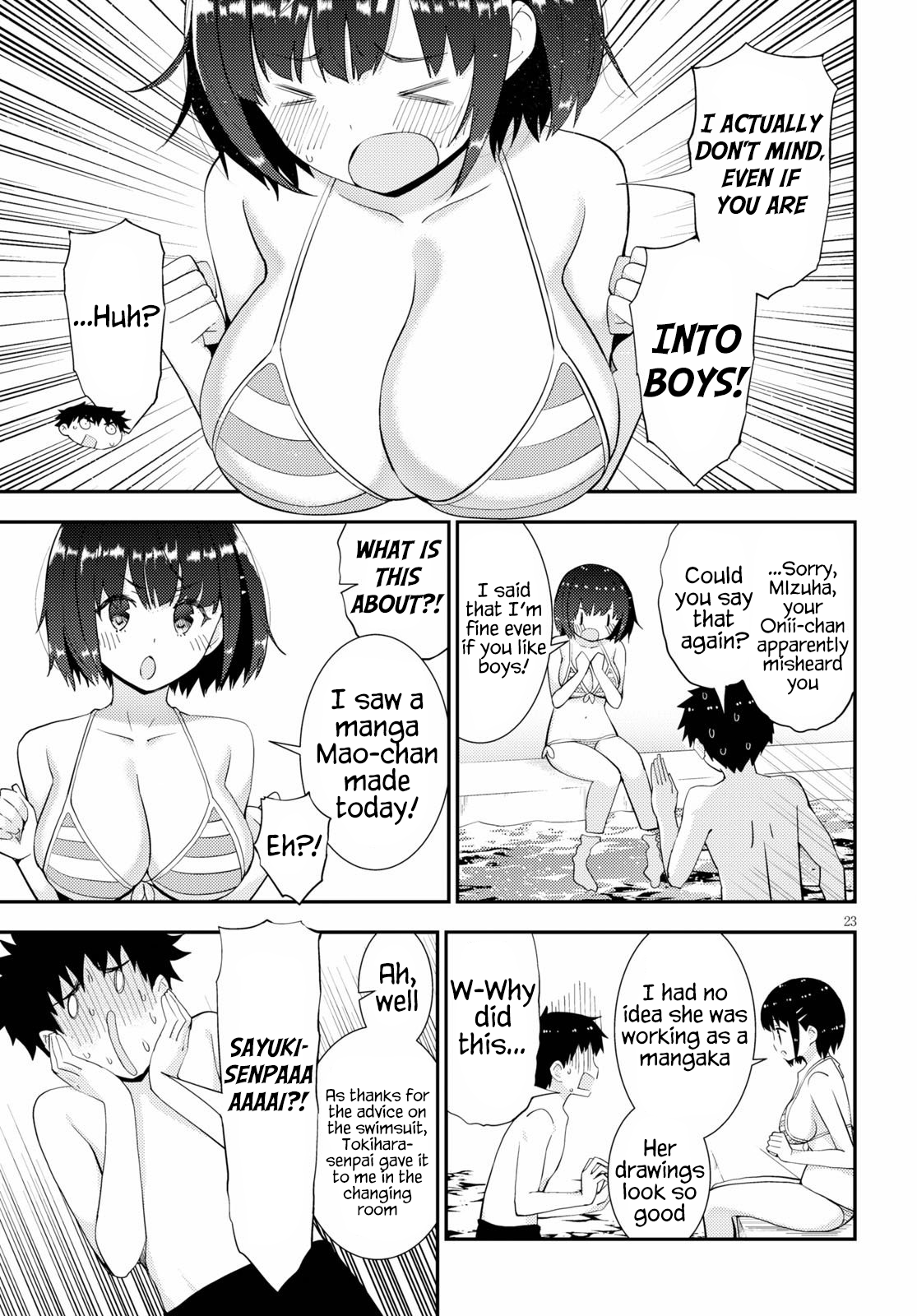 Kawaikereba Hentai demo Suki ni Natte Kuremasu ka? Chapter 32 Page 23