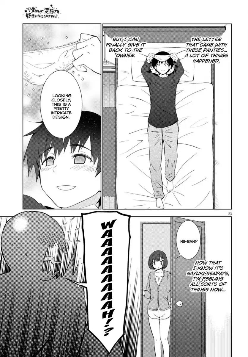 Kawaikereba Hentai demo Suki ni Natte Kuremasu ka? Chapter 5 Page 23
