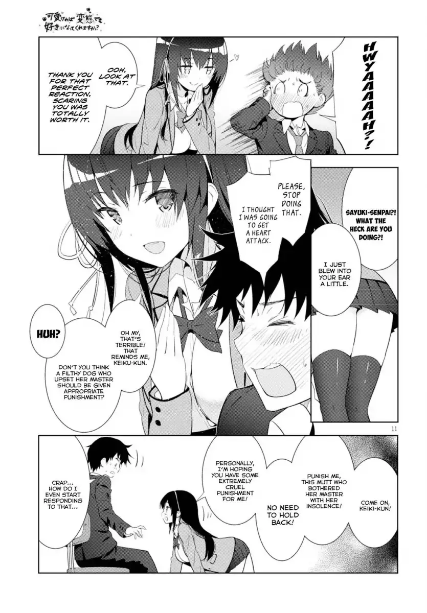 Kawaikereba Hentai demo Suki ni Natte Kuremasu ka? Chapter 6 Page 11