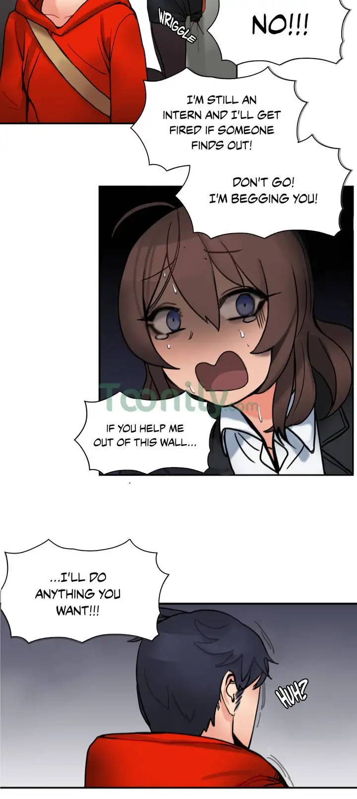 The Girl That Got Stuck in the Wall Chapter 1 Page 14