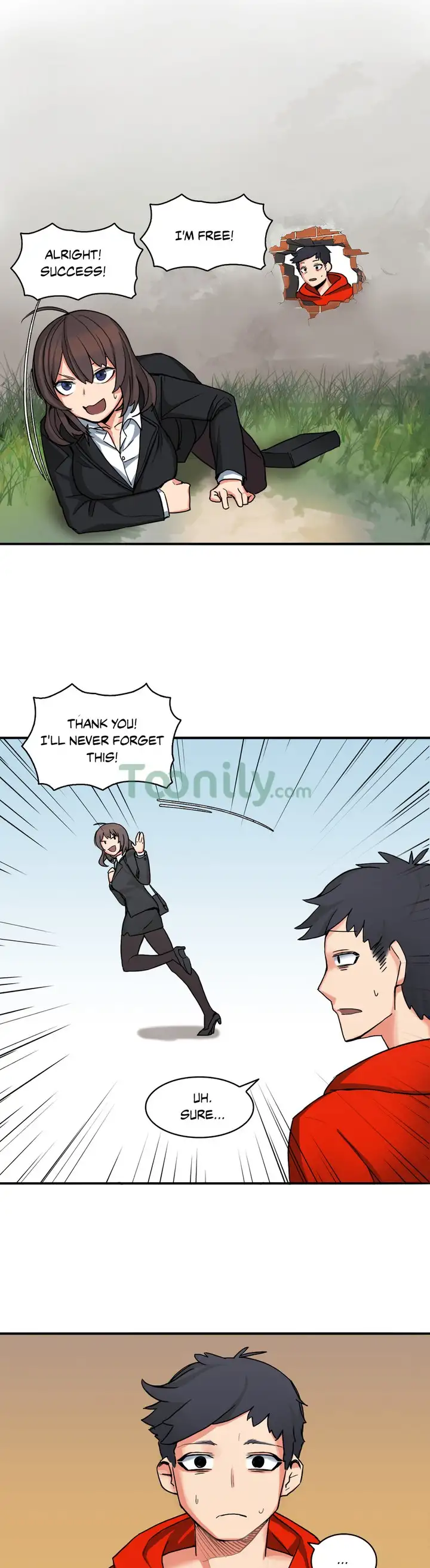 The Girl That Got Stuck in the Wall Chapter 2 Page 15