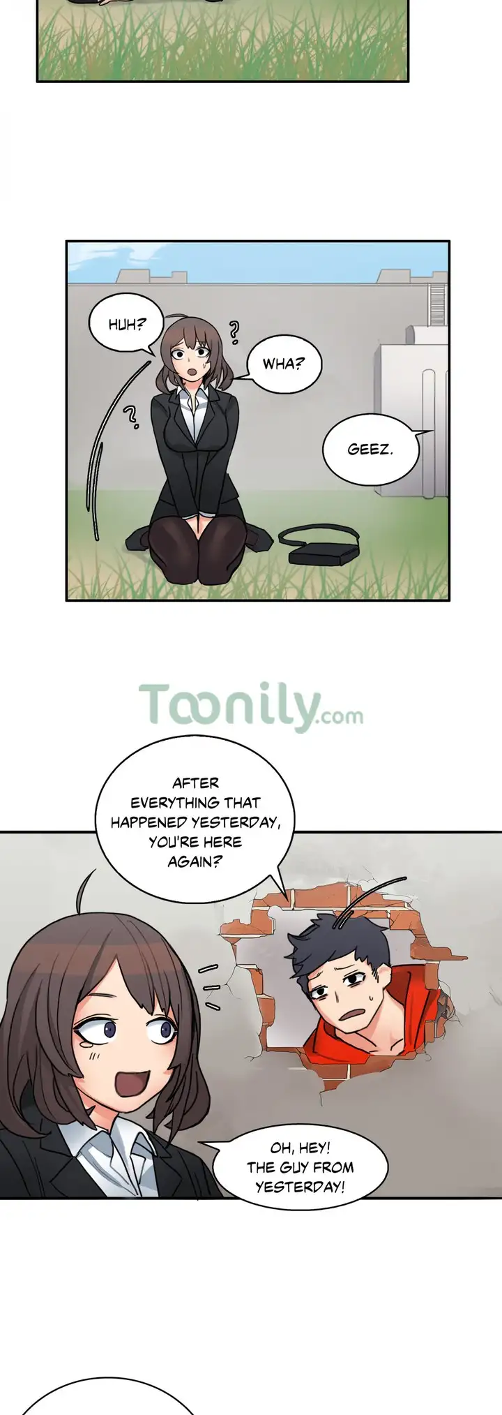 The Girl That Got Stuck in the Wall Chapter 2 Page 22