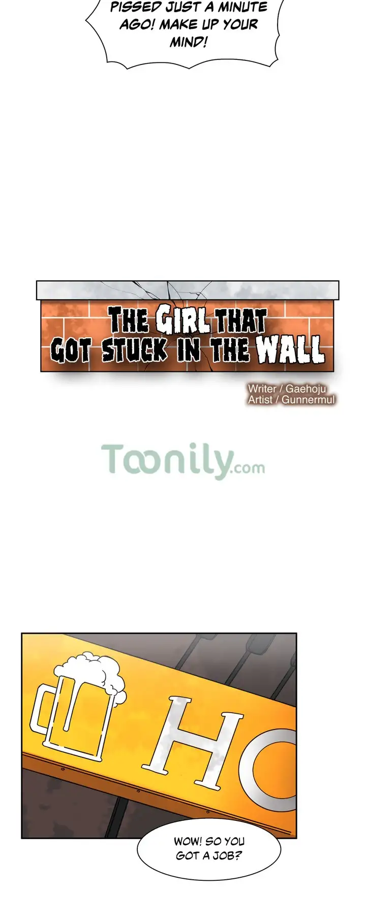 The Girl That Got Stuck in the Wall Chapter 7 Page 17