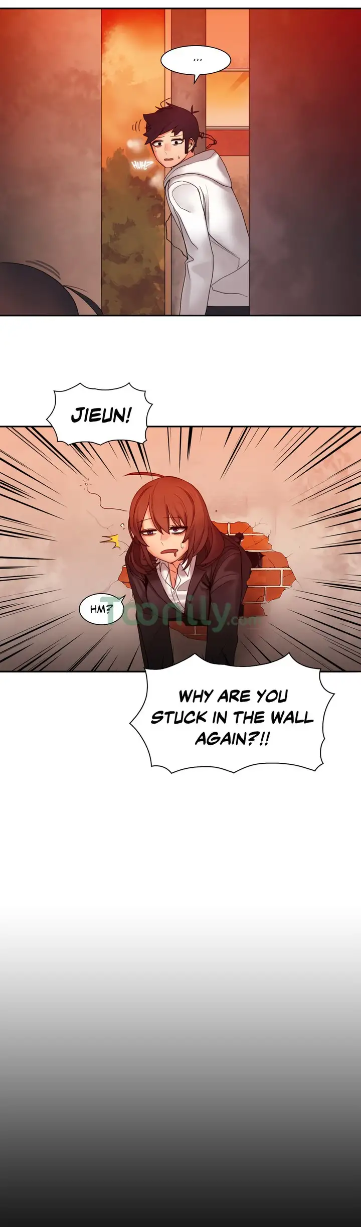 The Girl That Got Stuck in the Wall Chapter 8 Page 12