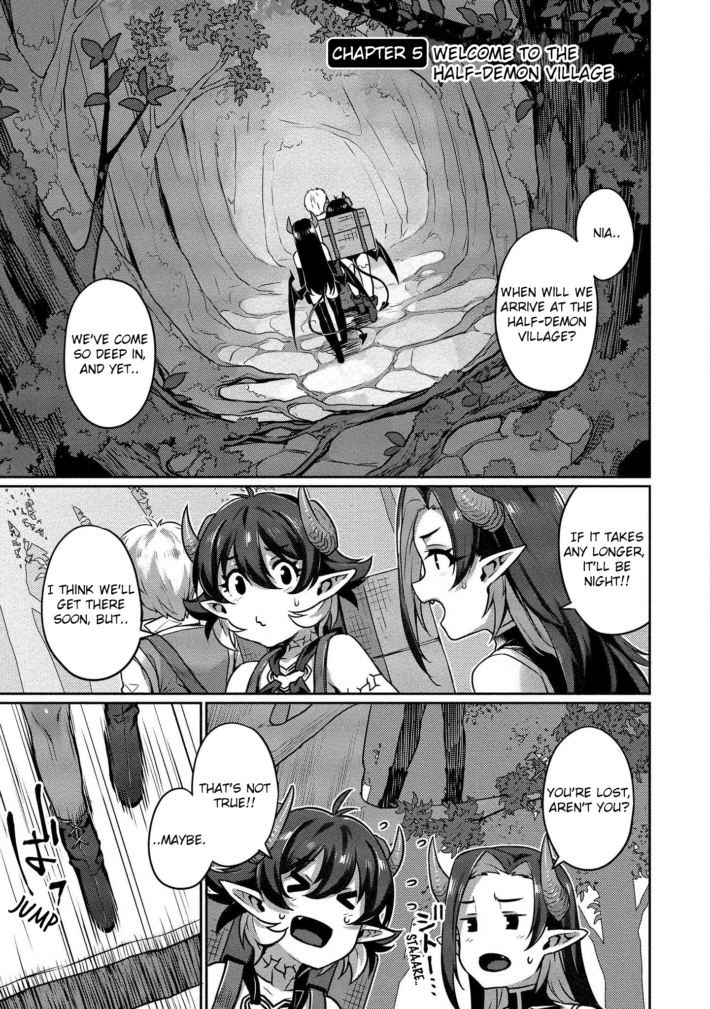 Isekai Seikatsu no Susume Chapter 5: Welcome To The Half-Demon Village Page 2