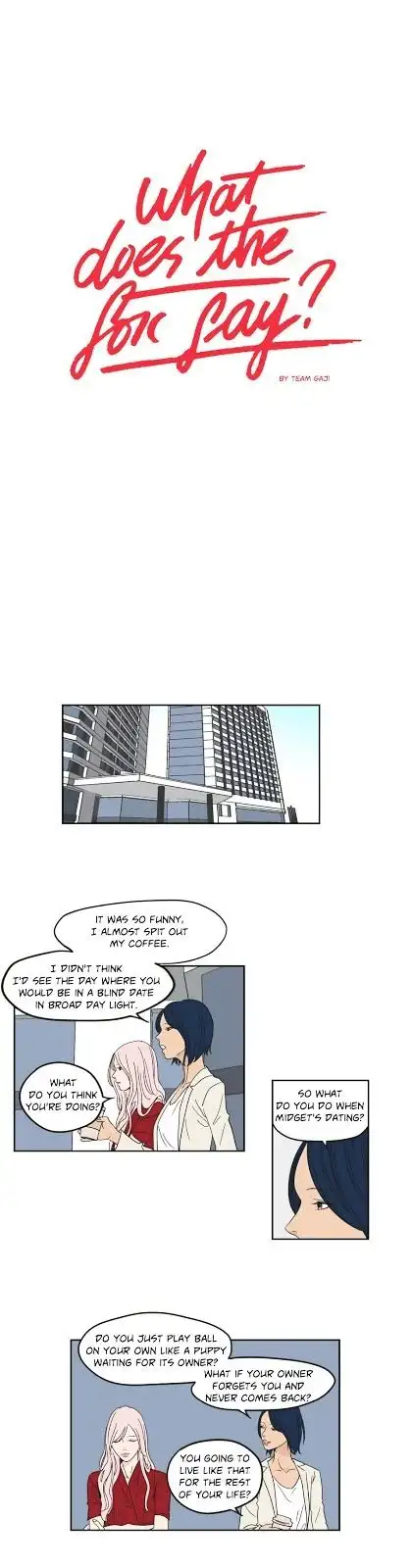 What Does the Fox Say? Chapter 31 Page 1