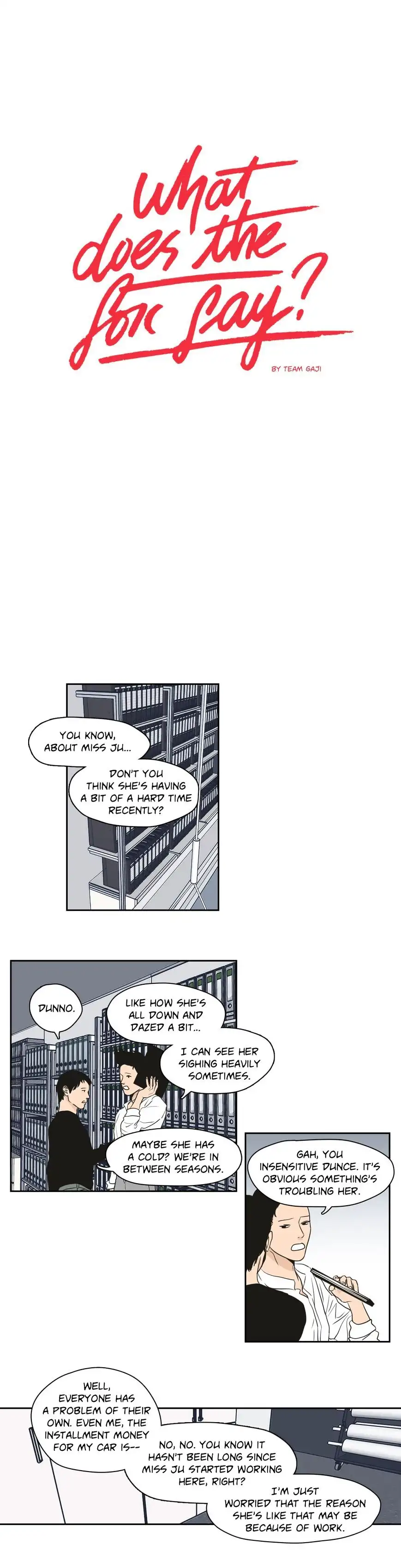 What Does the Fox Say? Chapter 59 Page 1