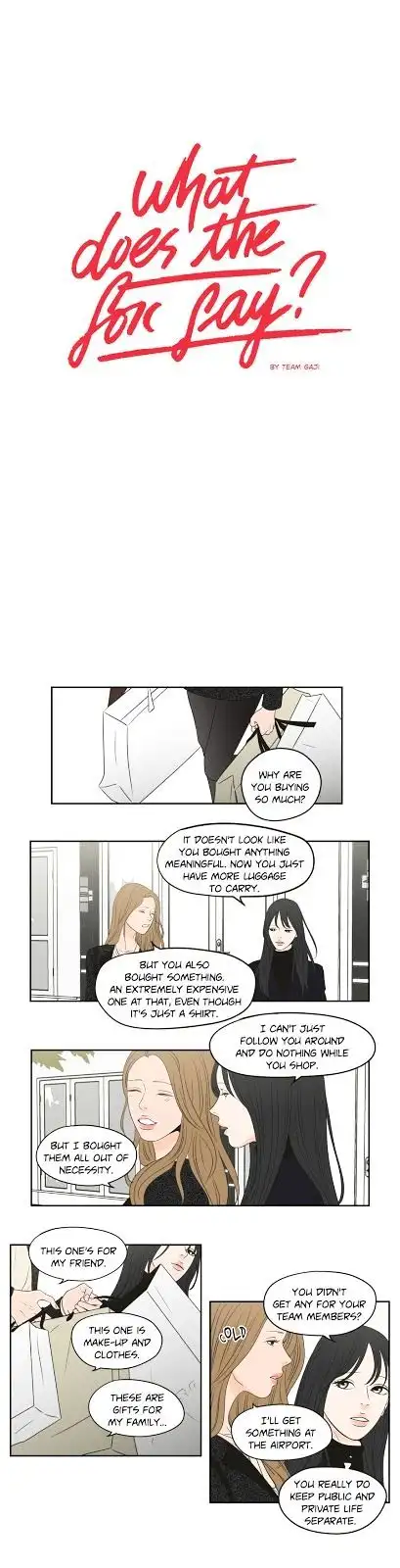 What Does the Fox Say? Chapter 67 Page 1