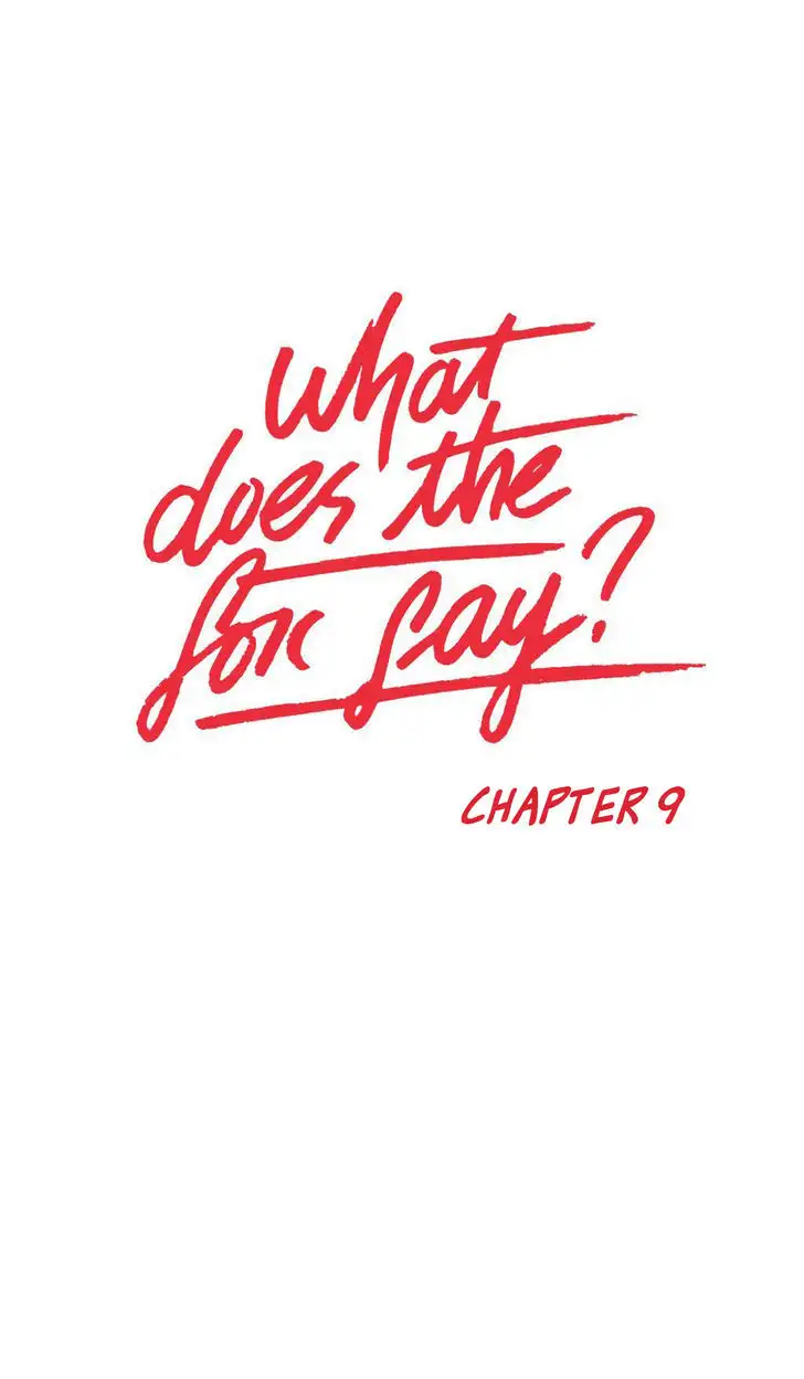 What Does the Fox Say? Chapter 9 Page 1