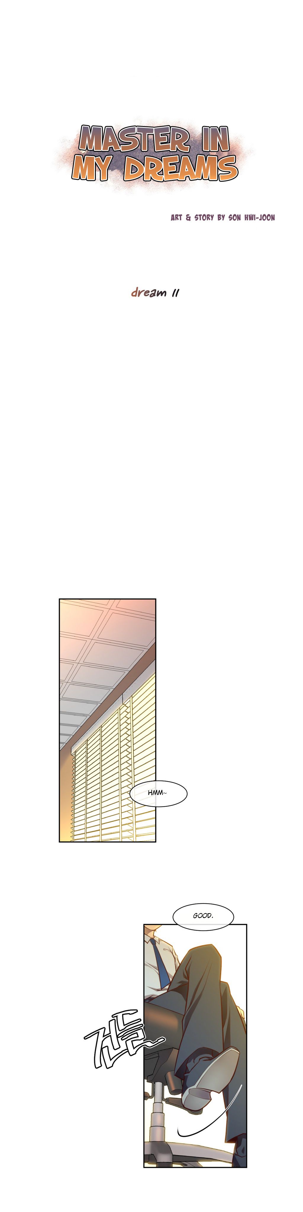 Master in My Dreams Chapter 11 Page 1