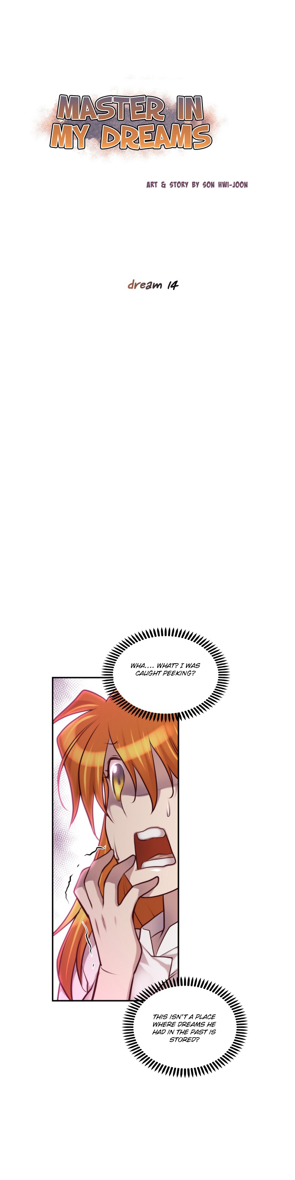 Master in My Dreams Chapter 14 Page 1