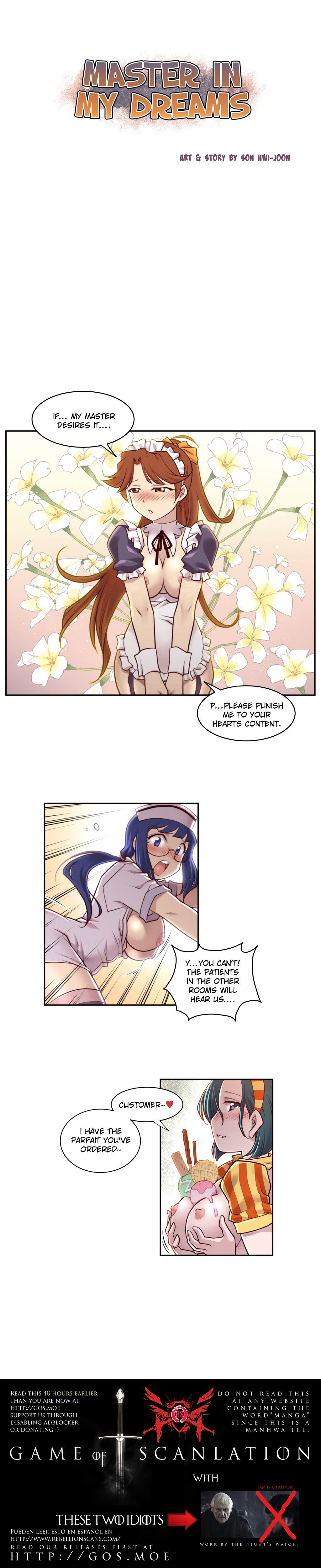 Master in My Dreams Chapter 2 Page 1
