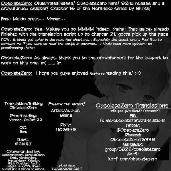 Noraneko Shoujo to no Kurashikata Chapter 16 Page 20