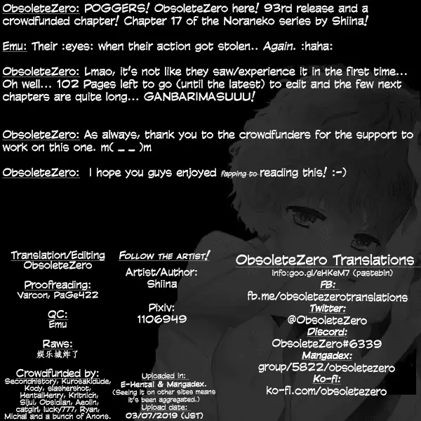 Noraneko Shoujo to no Kurashikata Chapter 17 Page 20