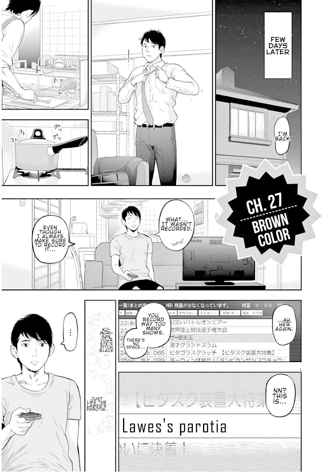 Gaishuu Isshoku Chapter 27 Page 1