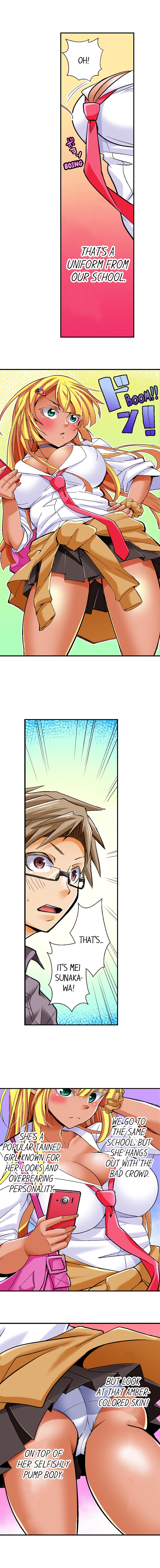 Sex With a Tanned Girl in a Bathhouse Chapter 1 Page 4