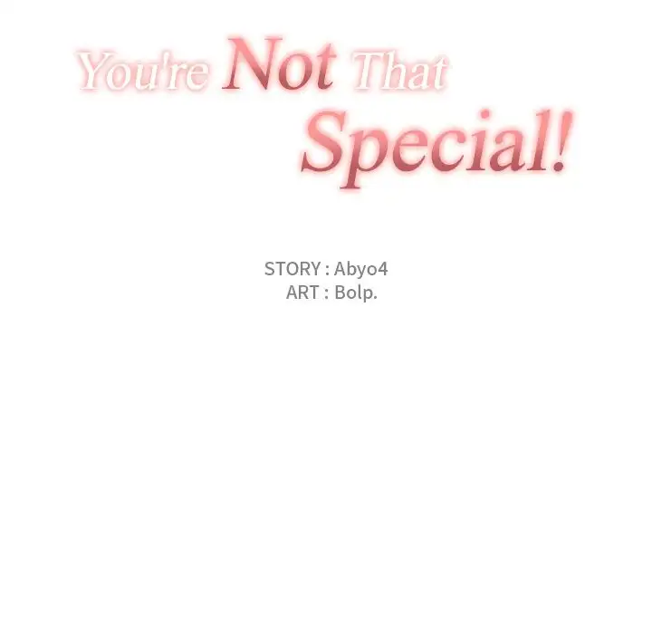 You’re Not That Special! Chapter 30 Page 37