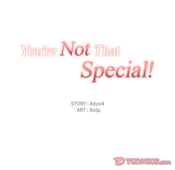 You’re Not That Special! Chapter 36 Page 38