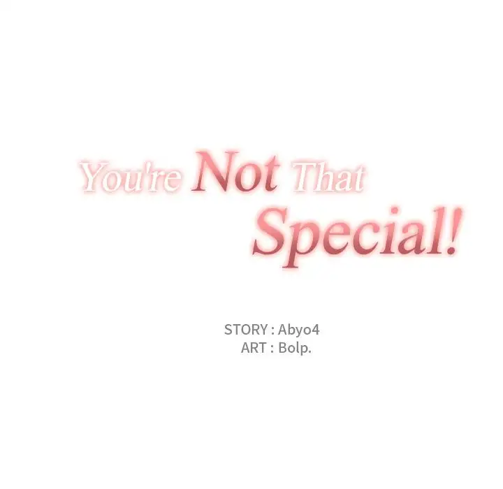 You’re Not That Special! Chapter 4 Page 30
