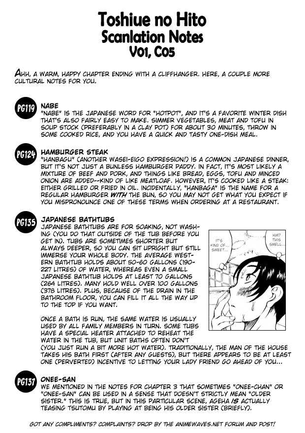 Toshiue no Hito Chapter 5 : Moving… Page 1