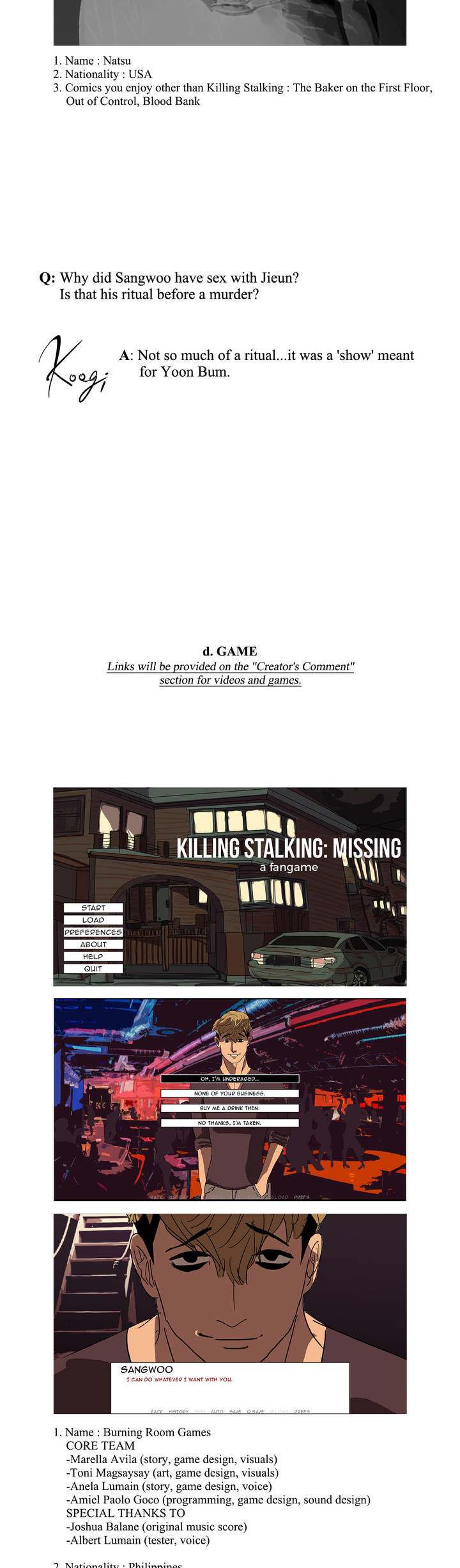 Killing Stalking Chapter 19.7 Page 13