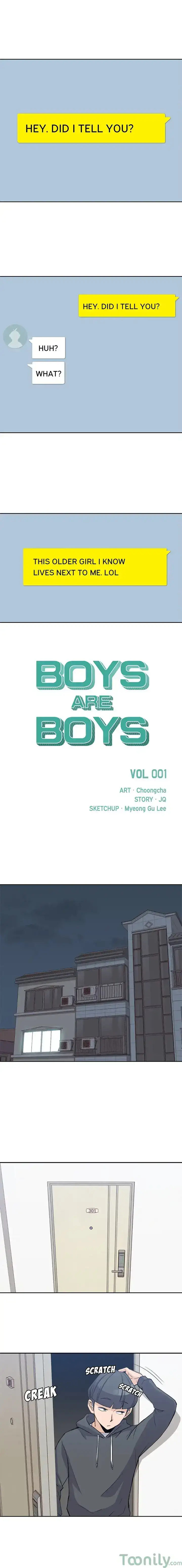 Boys are Boys Chapter 1 Page 1
