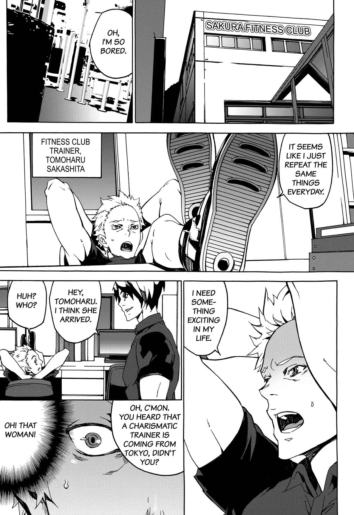 Fitness Club Orgy Chapter 1 Page 1