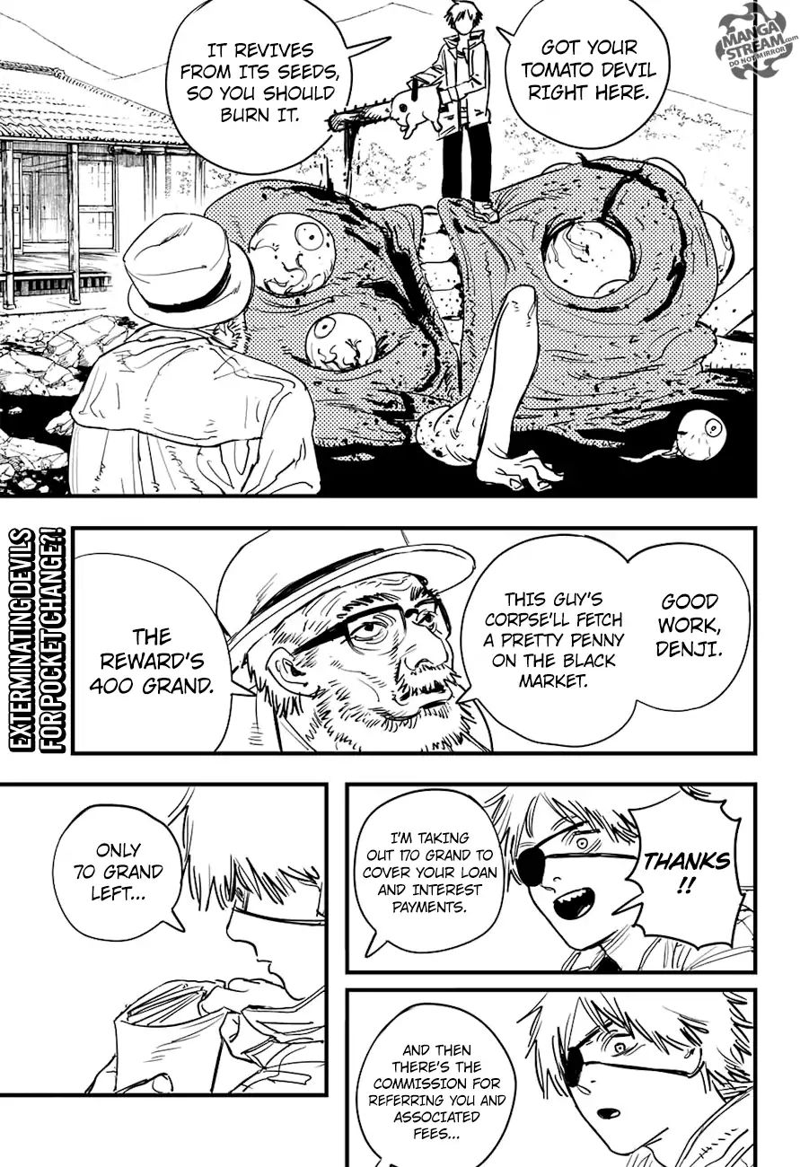 Chainsaw Man Chapter 1: A Dog And A Chainsaw Page 5