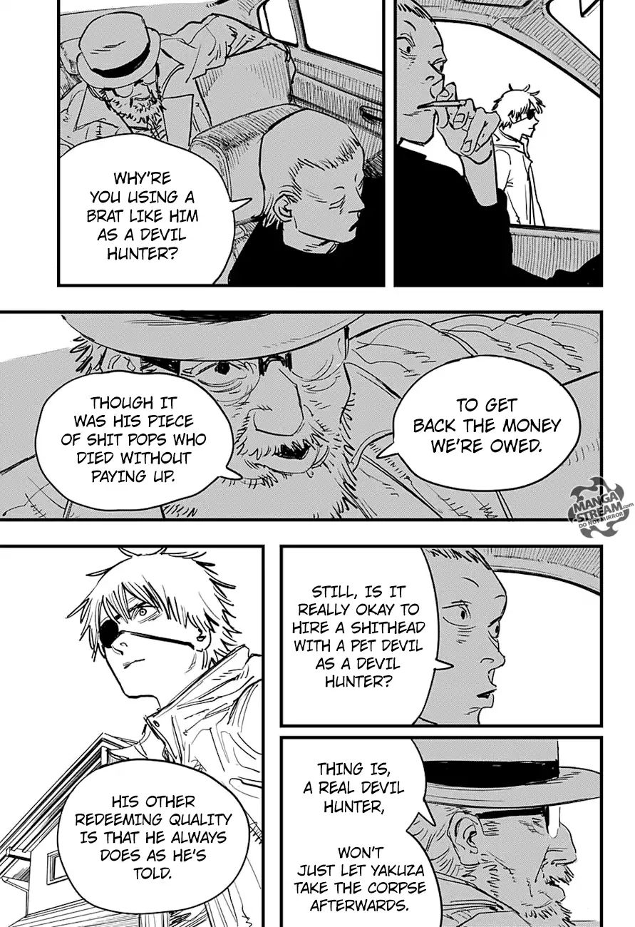 Chainsaw Man Chapter 1: A Dog And A Chainsaw Page 7