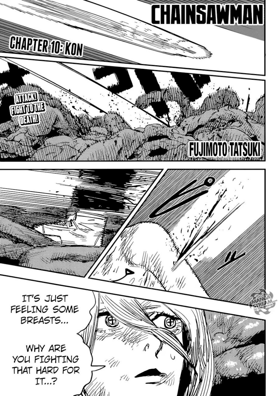 Chainsaw Man Chapter 10: Kon Page 1