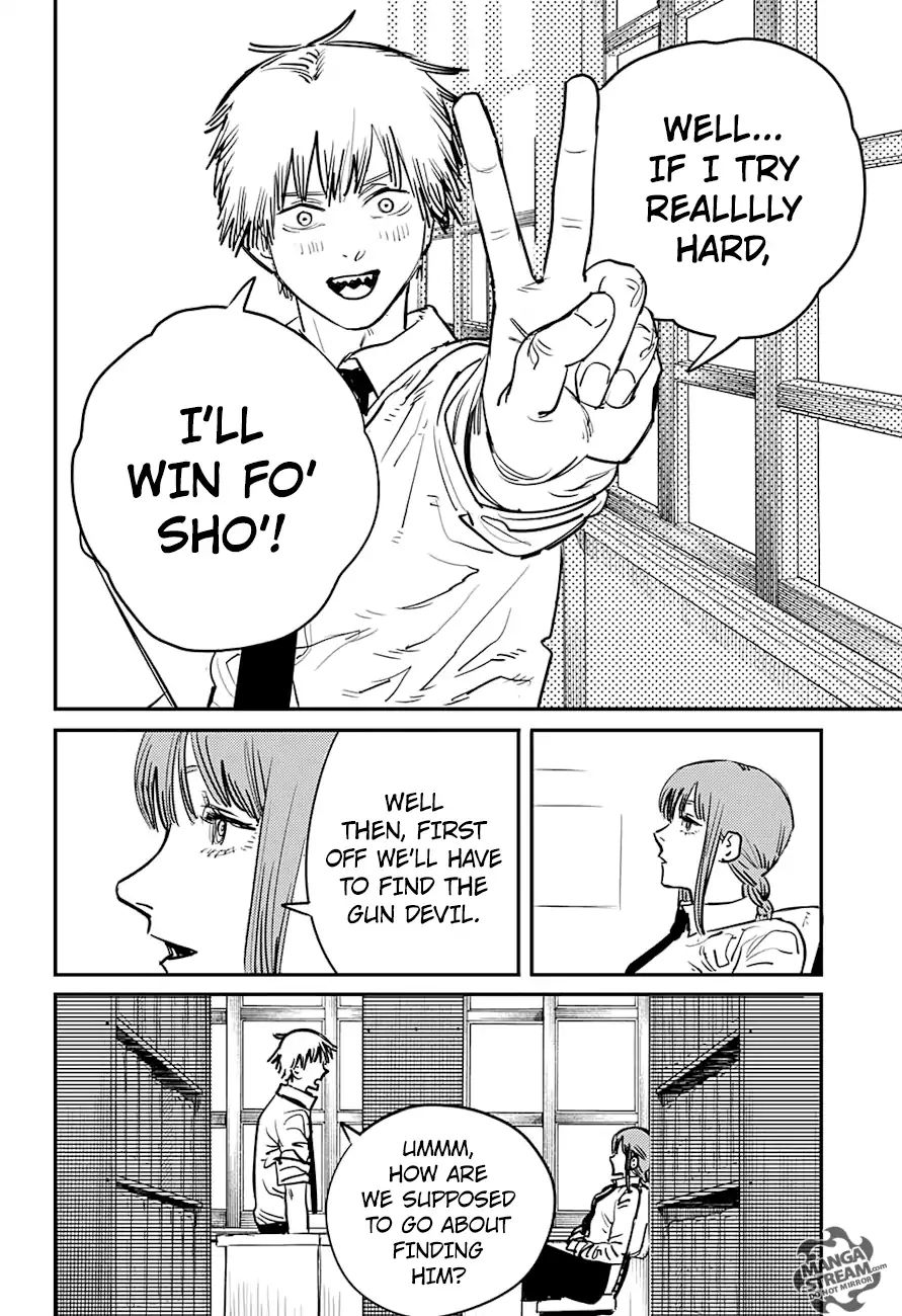 Chainsaw Man Chapter 13: The Gun Devil Page 14