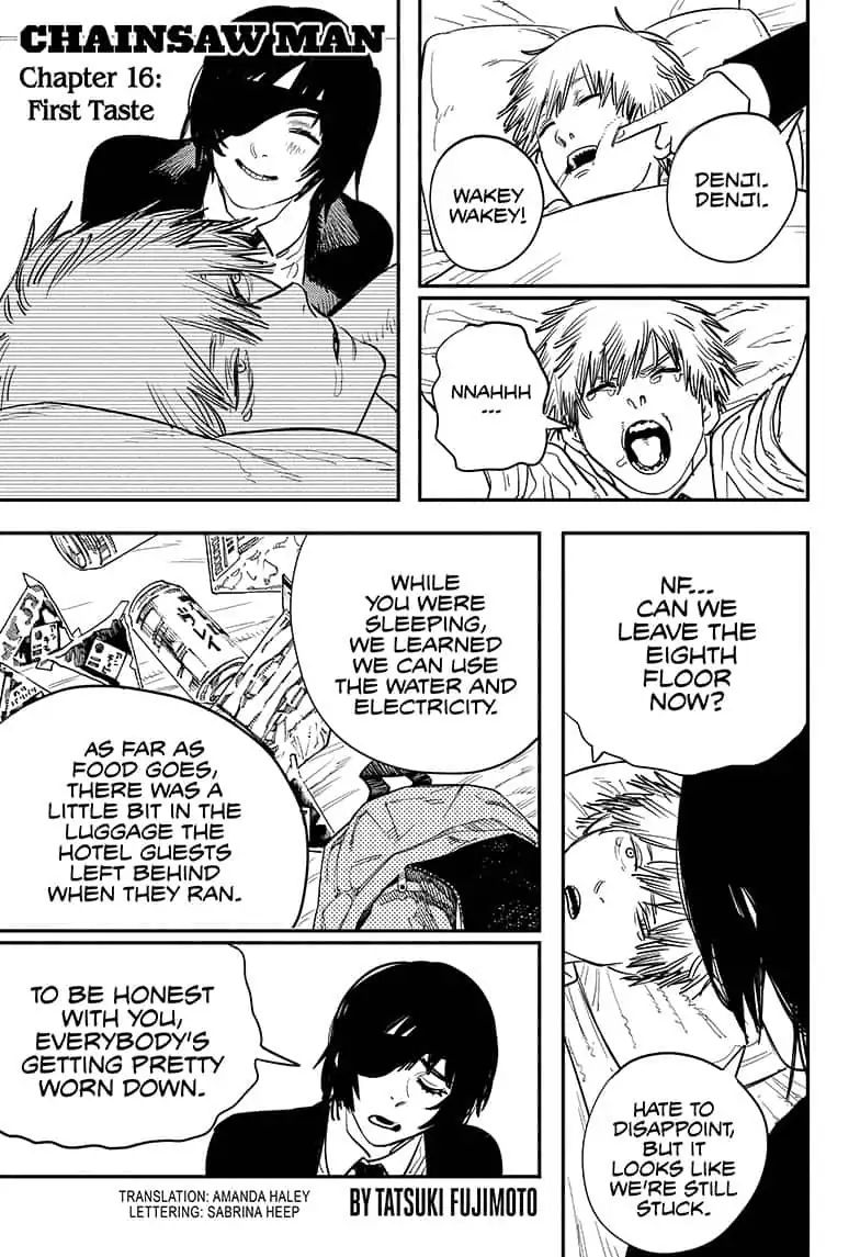 Chainsaw Man Chapter 16: First Taste Page 1