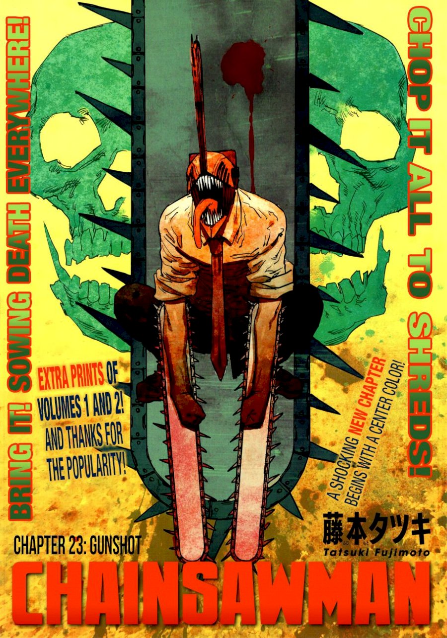 Chainsaw Man Chapter 23: Gunfire Page 2