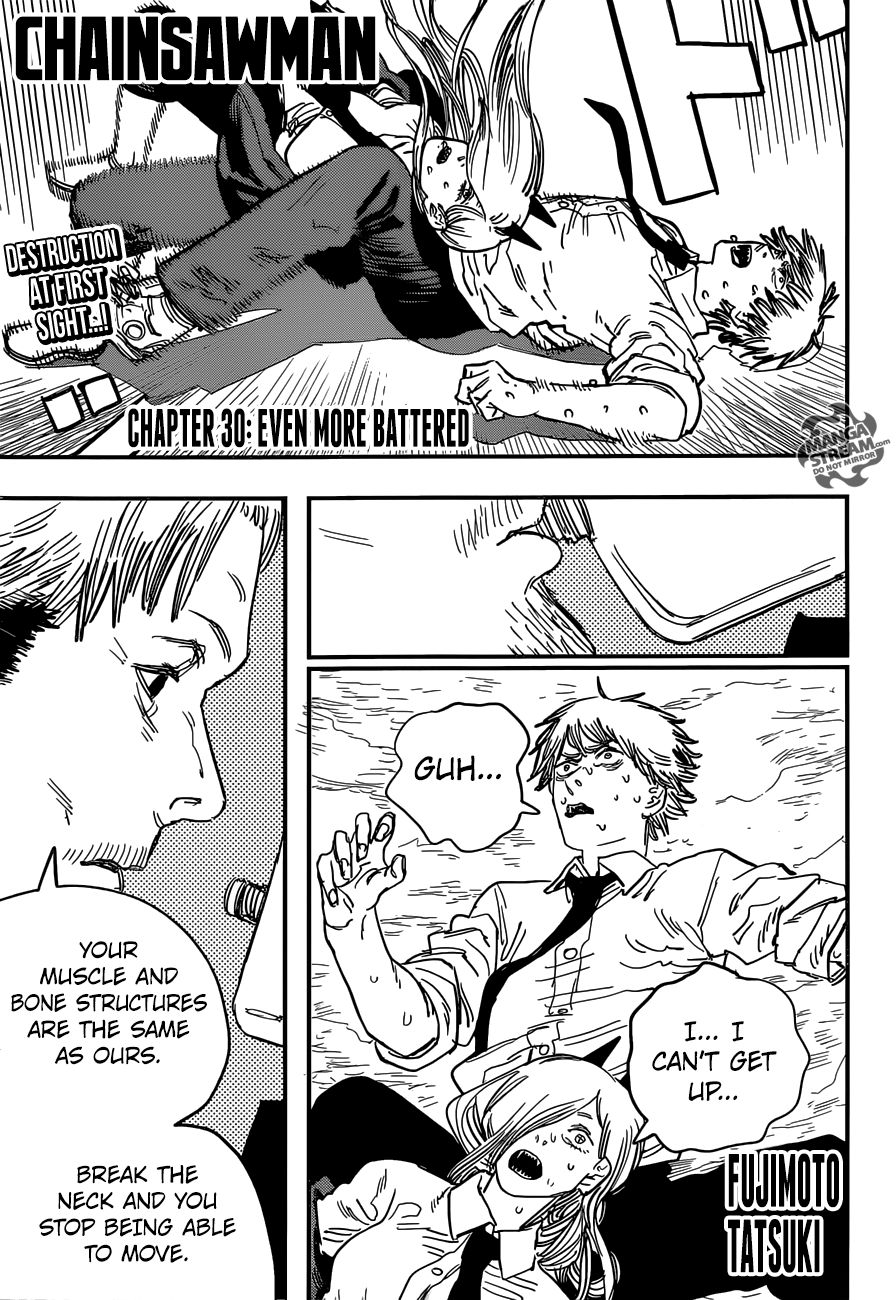 Chainsaw Man Chapter 30: Even More Battered Page 2