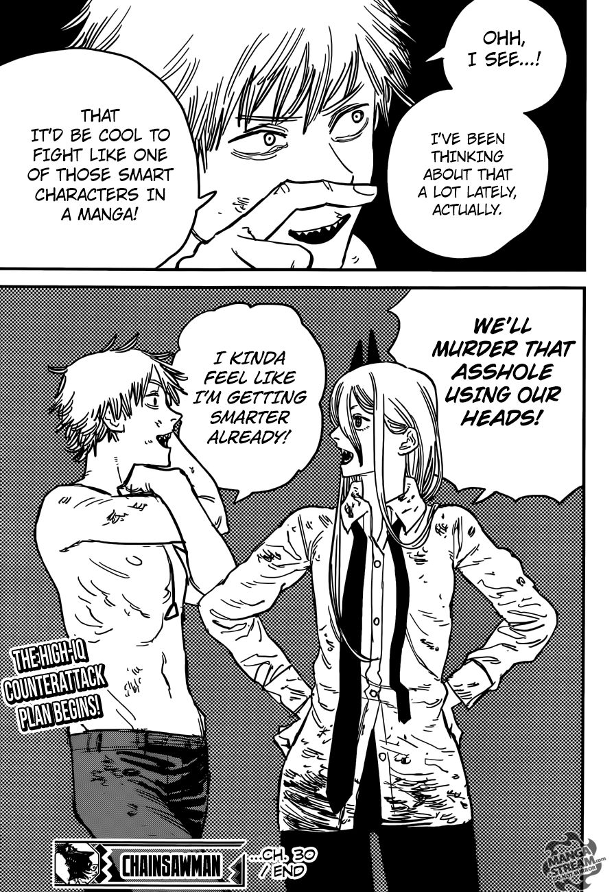 Chainsaw Man Chapter 30: Even More Battered Page 20