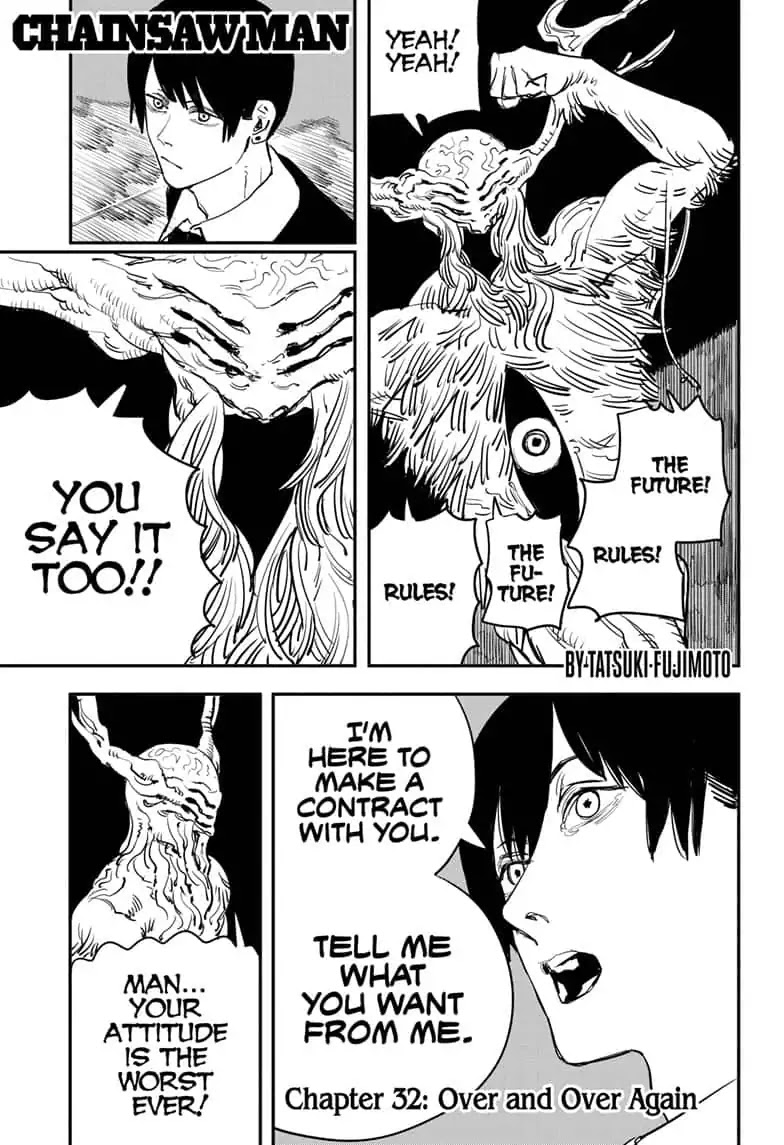 Chainsaw Man Chapter 32: Over And Over Again Page 1