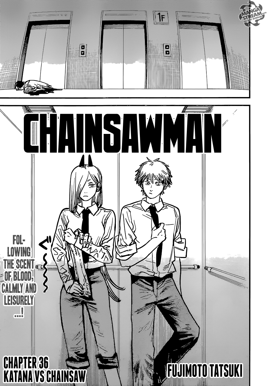 Chainsaw Man Chapter 36: Katana Vs Chainsaw Page 1