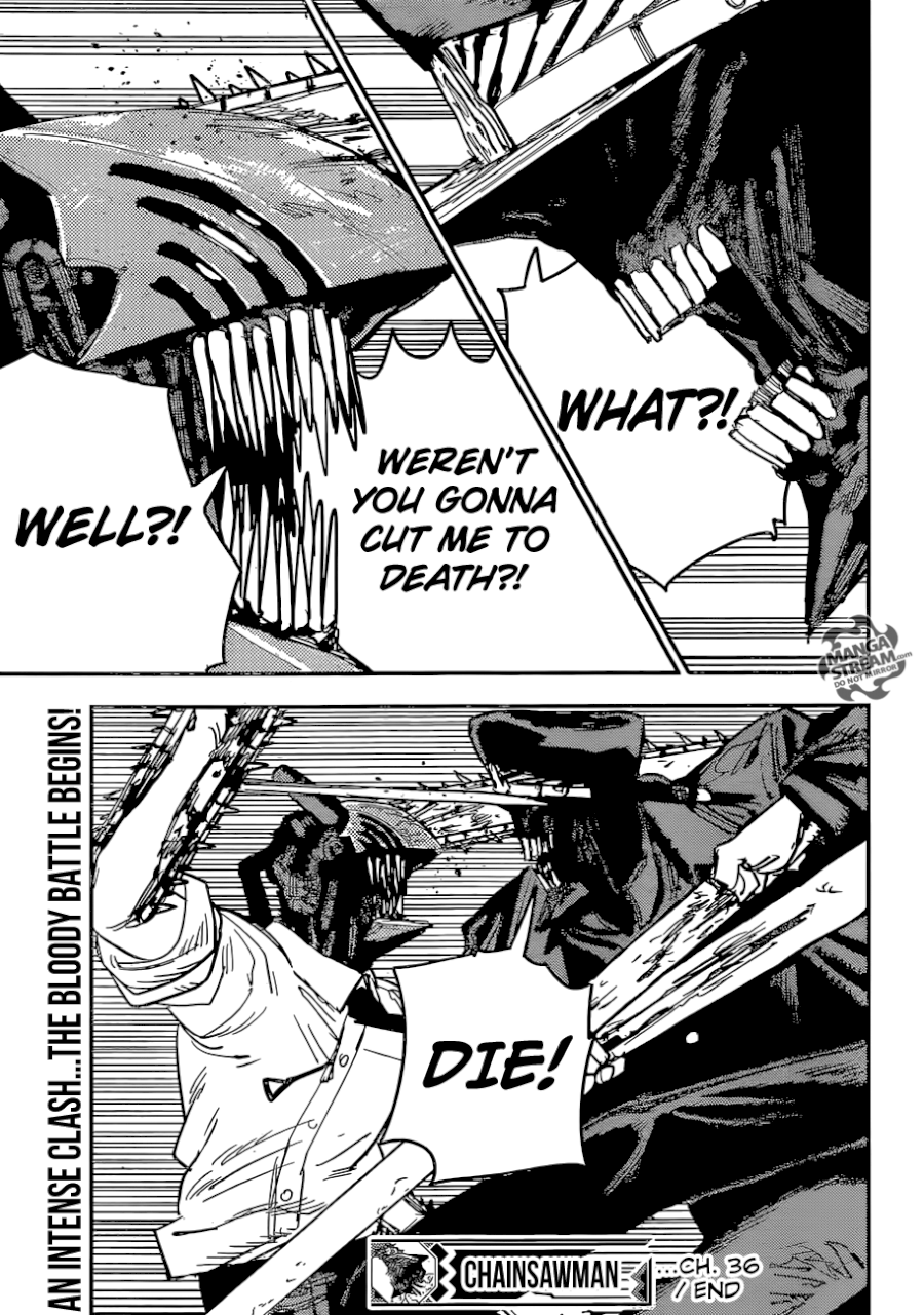 Chainsaw Man Chapter 36: Katana Vs Chainsaw Page 18