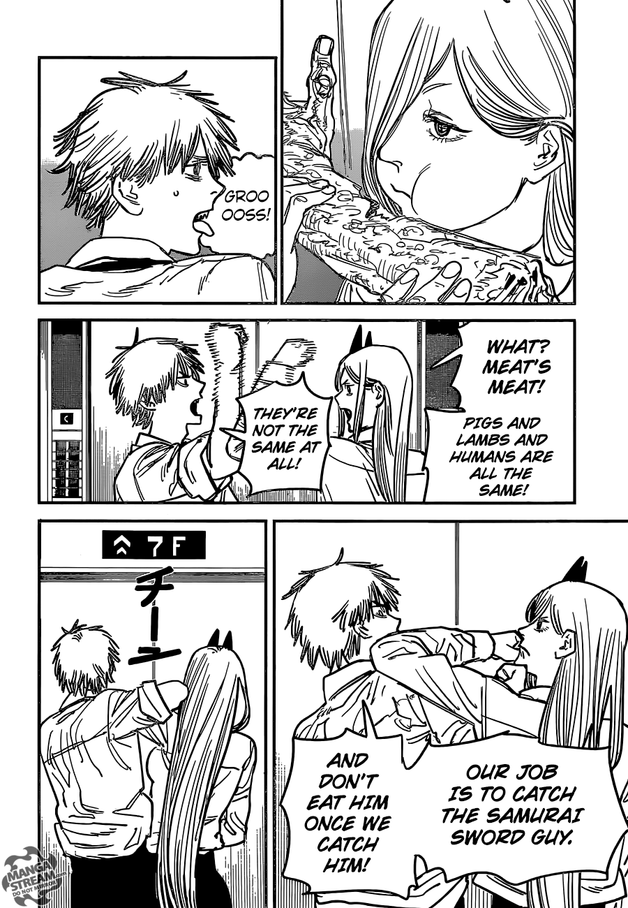 Chainsaw Man Chapter 36: Katana Vs Chainsaw Page 2