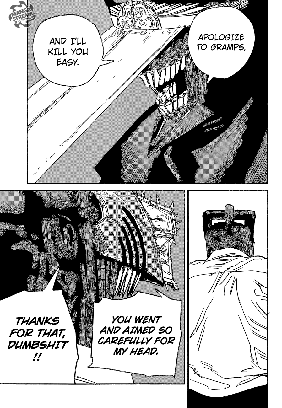 Chainsaw Man Chapter 37: Train, Head, Chainsaw Page 14