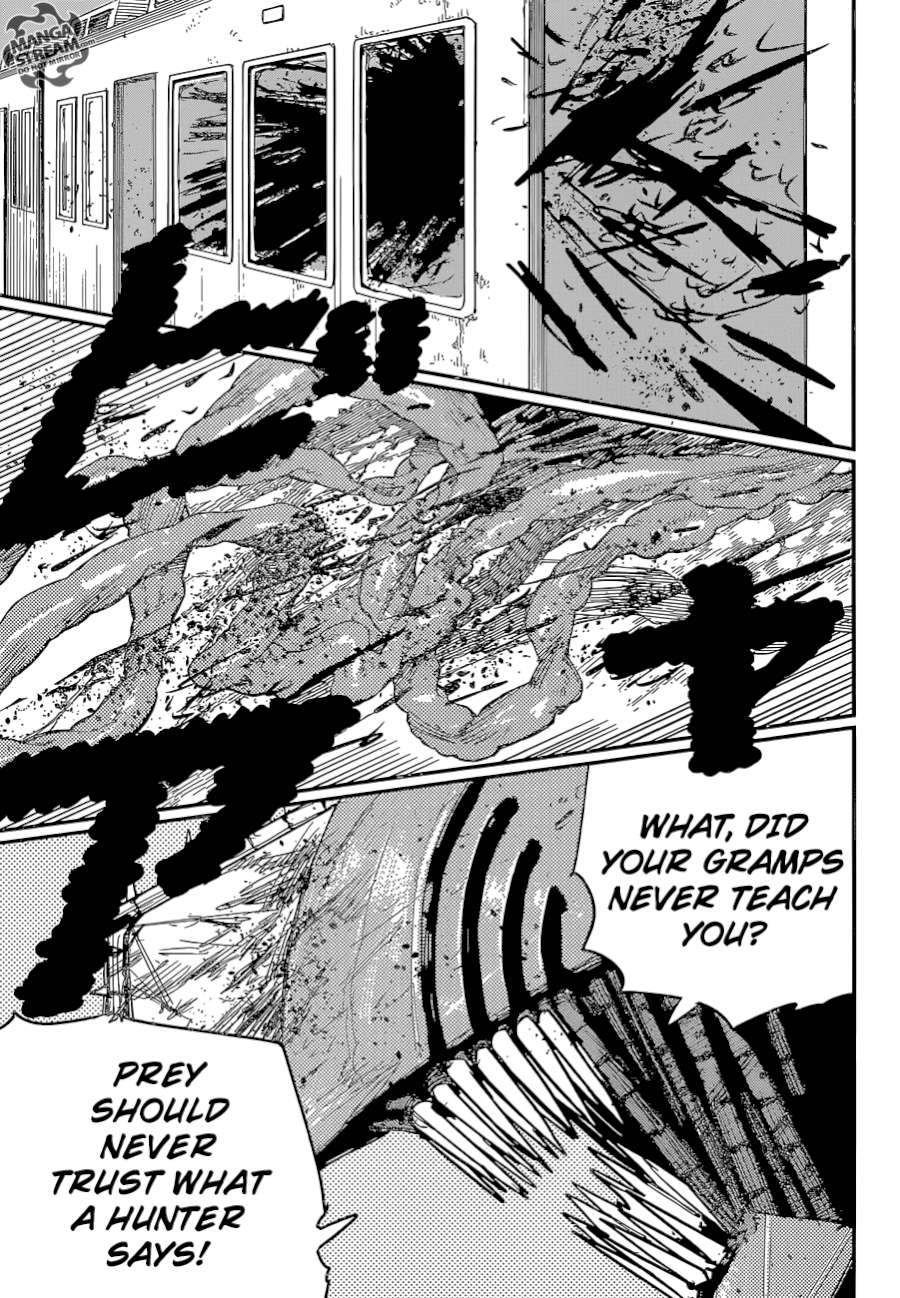 Chainsaw Man Chapter 37: Train, Head, Chainsaw Page 16