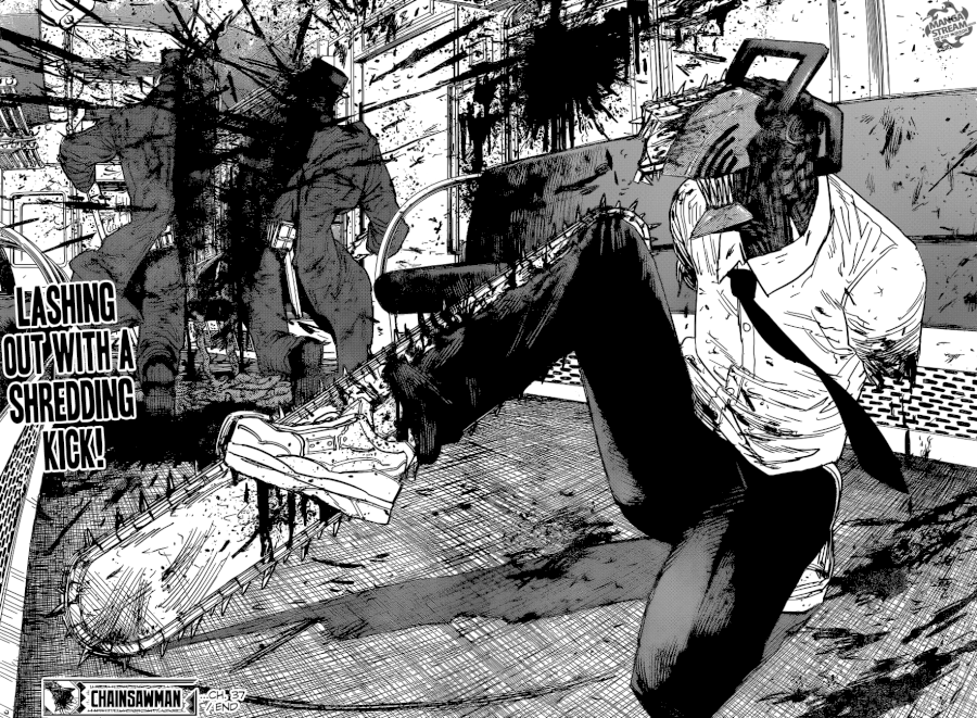 Chainsaw Man Chapter 37: Train, Head, Chainsaw Page 17