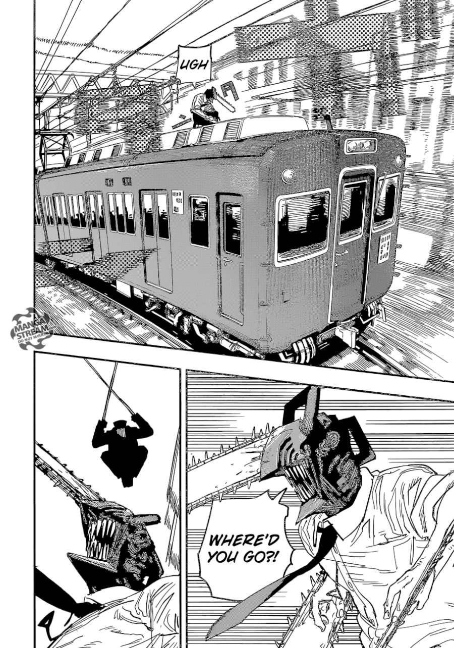 Chainsaw Man Chapter 37: Train, Head, Chainsaw Page 3