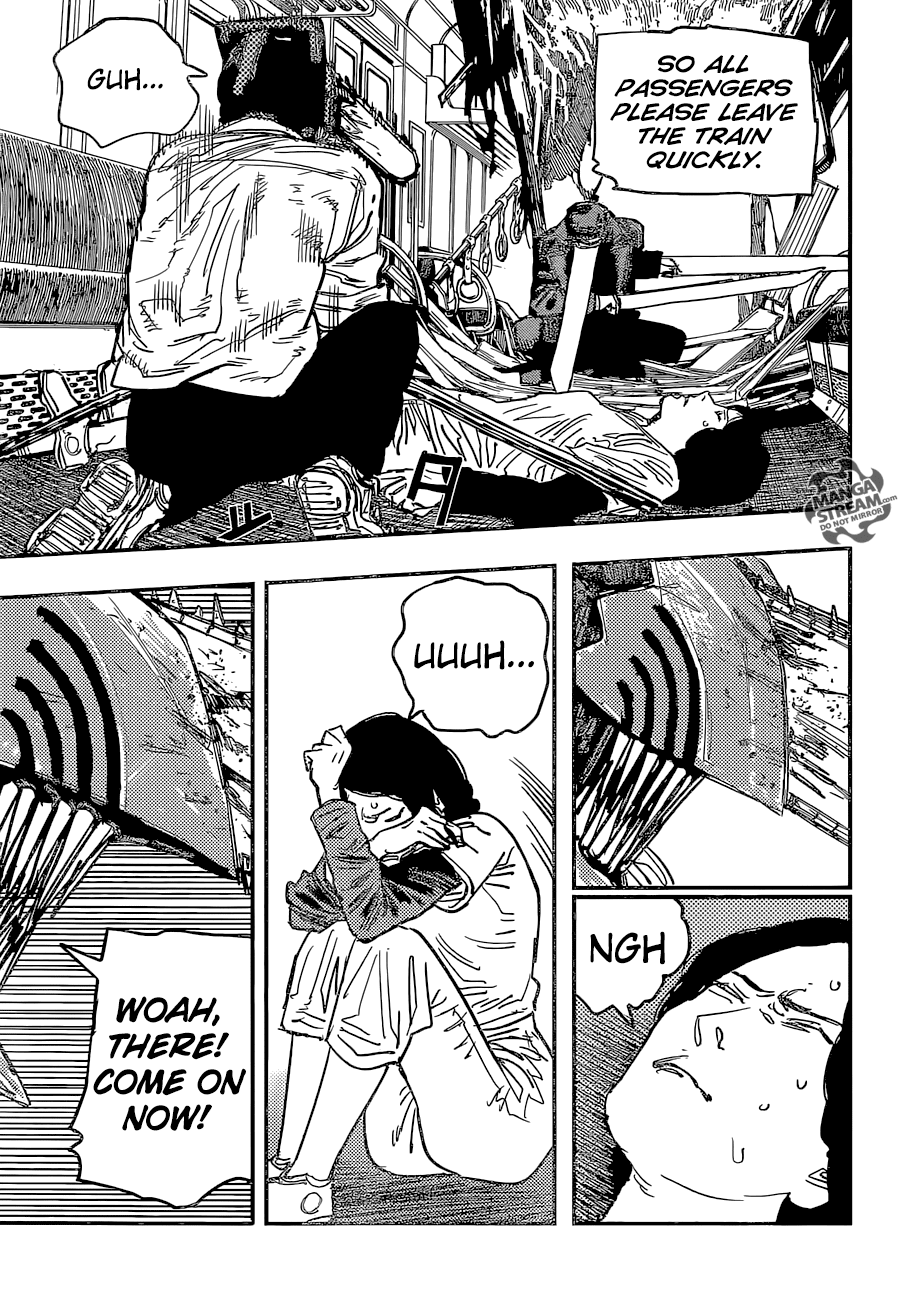 Chainsaw Man Chapter 37: Train, Head, Chainsaw Page 6